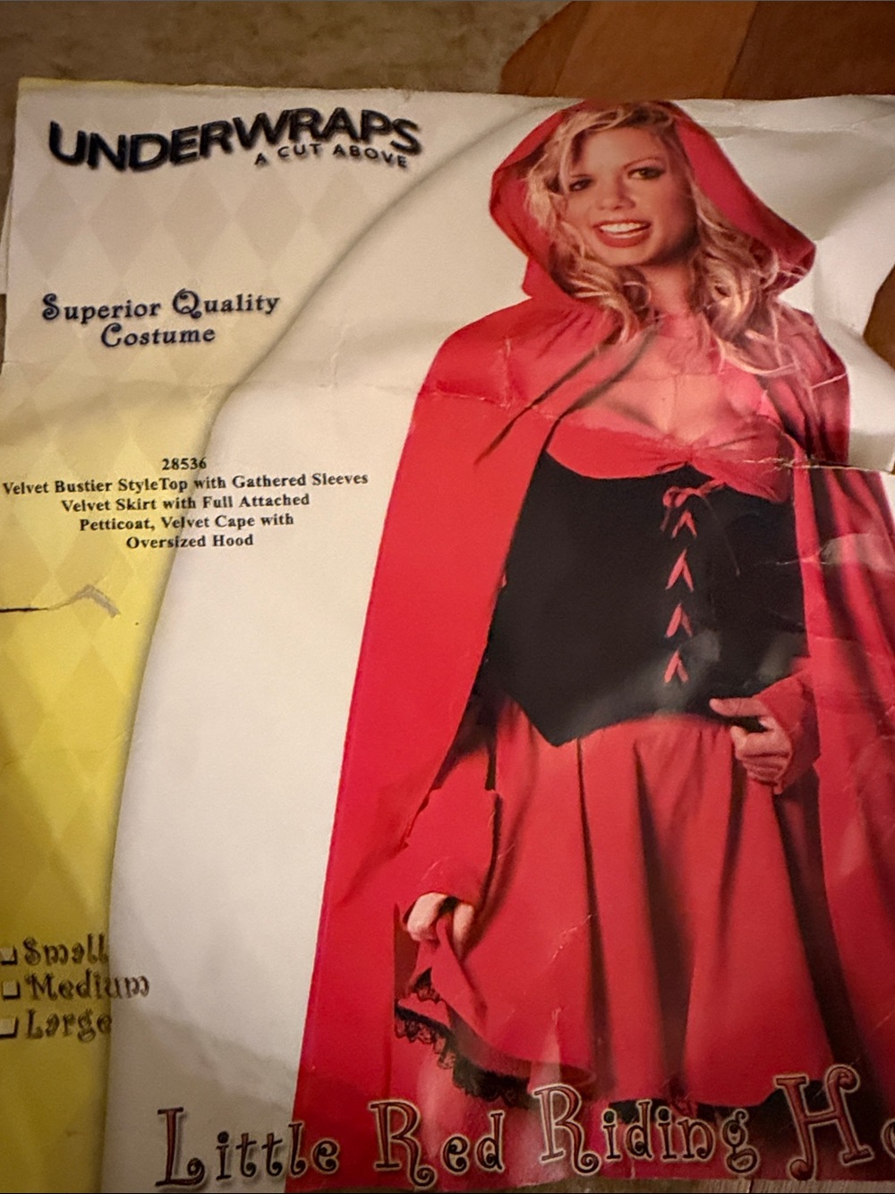 Little Red Riding Hood Costume - Red